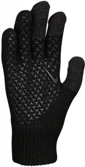 Nike 2.0 Gebreide Grip Handschoenen (Zwart/Wit)