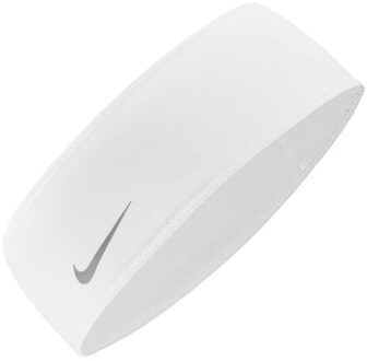 Nike 2.0 swoosh dri-fit hoofdband Wit - One size