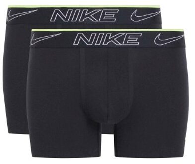 Nike 2 stuks Elite Cotton Stretch Trunks Zwart - Small,Medium,Large,X-Large,XX-Large