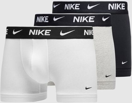 Nike 3-Pack boxershorts, wit - M
