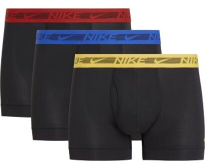 Nike 3 stuks Dri-Fit Ultra Stretch Micro Trunk * Actie * Zwart,Versch.kleure/Patroon,Blauw,Rood - Small,Medium,Large,X-Large