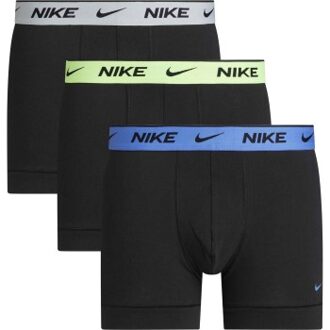 Nike 3 stuks Everyday Cotton Boxer * Actie * Versch.kleure/Patroon,Blauw,Groen,Rood,Grijs,Zwart,Geel,Roze - Large