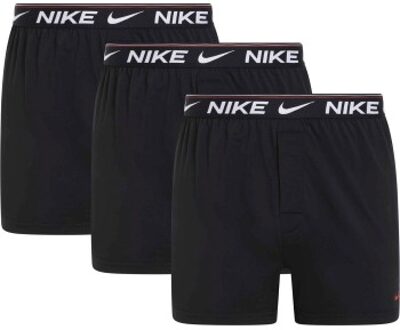 Nike 3 stuks Ultra Comfort Boxer * Actie * Zwart,Blauw,Versch.kleure/Patroon - X-Large