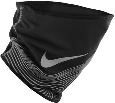 Nike 360 Therma-Fit Nekwarmer (Zwart/Zilver) - L/XL