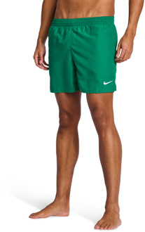 Nike 5 Inch Swim Shorts Korte Broeken Heren - Groen - Maat XS - Poly Mesh Green