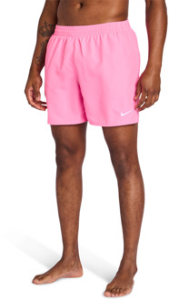 Nike 5 Inch Swim Shorts Korte Broeken Heren - Roze - Maat L - Poly Mesh Pink