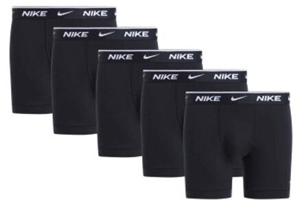Nike 5 stuks Essentials Cotton Stretch Boxers * Actie * Zwart - Small,Medium,Large,X-Large