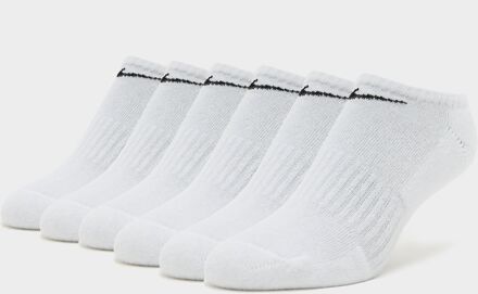 Nike 6-Pack No Show Socks, wit - 38 - 42