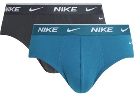 Nike 6 stuks Everyday Cotton Stretch Brief * Actie * Blauw,Versch.kleure/Patroon,Grijs,Geel,Rood,Zwart - Small,Medium,Large,X-Large