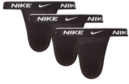 Nike 6 stuks Everyday Cotton Stretch Jockstrap * Actie * Zwart,Versch.kleure/Patroon,Blauw,Grijs,Groen - X-Small,Small,Medium,Large,X-Large