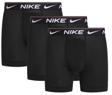 Nike 9 stuks Ultra Comfort Boxer Brief * Actie * Zwart,Versch.kleure/Patroon,Geel - Small,Medium,X-Large