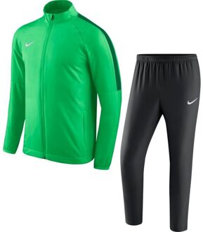 Nike Academy 18 Trainingspak Heren - Maat M - Groen/Zwart