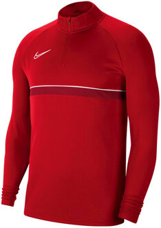 Nike Academy 21 Sporttrui - Maat 116  - Unisex - rood/wit