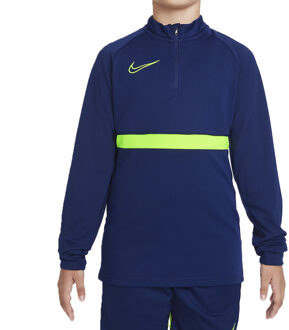 Nike Academy Drill Top Junior - Training Top Kids Blauw - 128 - 140