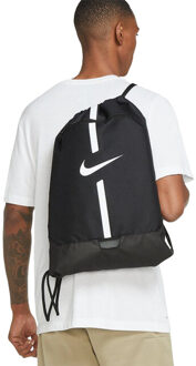 Nike Academy logo 18l trekkoordtas Zwart - One size