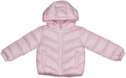 Nike Adp Puffer Jassen Baby - Roze - Maat 80 - 86 CM - Poly Woven Pink