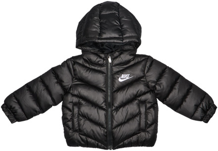 Nike Adp Puffer Jassen Baby - Zwart - Maat 86 - 92 CM - Poly Woven Black