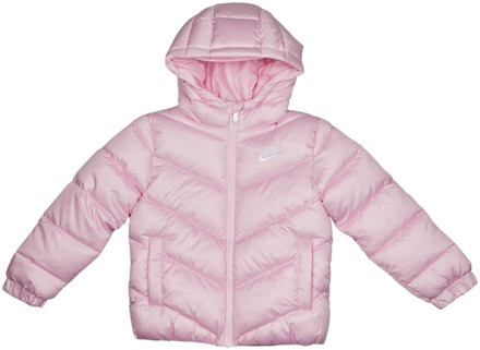 Nike Adp Puffer Jassen Peuter - Roze - Maat 110 - 116 CM - Poly Woven Pink