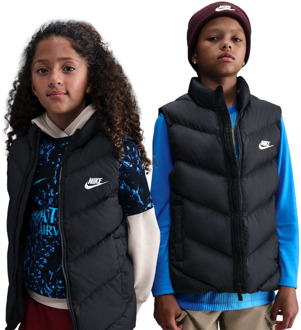 Nike Adp Puffer Vest Jassen Kinder - Zwart - Maat 147 - 158 CM - Poly Woven Black