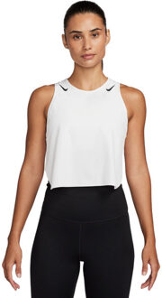 Nike Aeroswift Crop Dames wit/zwart - XS