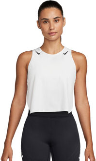 Nike Aeroswift Crop Korte Legging Set Dames wit/zwart
