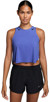 Nike Aeroswift Crop Singlet Dames paars - M