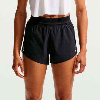 Nike AeroSwift Hardloopshorts Dames zwart - M