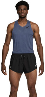 Nike Aeroswift Singlet 2'' Short Set Heren blauw