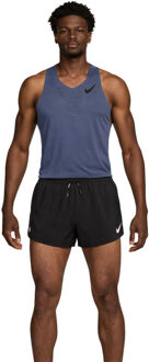 Nike Aeroswift Singlet 4'' Short Set Heren blauw