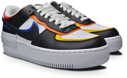 Nike AF1 Shadow Lace-Up Multicolor Leren Damestrainers DC4462 100 Veelkleurig