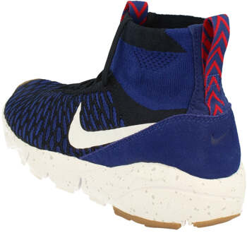 Nike Air Footscape Magista Flyknit Heren Blauwe Sneakers - maat EU 40.5 / UK 7