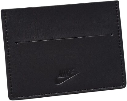 Nike Air Force 1 Icon Kaart Portemonnee (Zwart) - maat