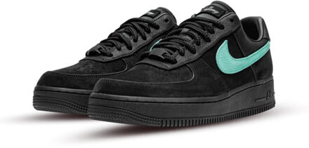 Nike Air force 1 low sp x tiffany and co - maat 37,5 Zwart