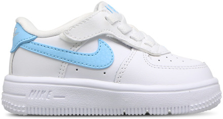 Nike Air Force Babyschoenen - Wit - Maat 17 - Synthetisch, Leer White