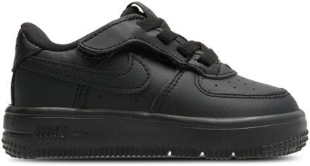 Nike Air Force Babyschoenen - Zwart - Maat 19.5 - Leer Black