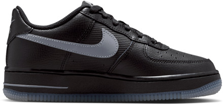 Nike Air Force Kindersneakers - Zwart - Maat 36 - Leer Black