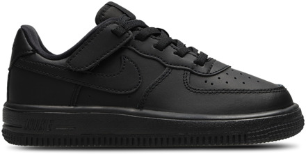 Nike Air Force Peuterschoenen - Zwart - Maat 28 - Leer Black