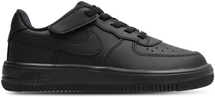 Nike Air Force Peuterschoenen - Zwart - Maat 29.5 - Leer Black