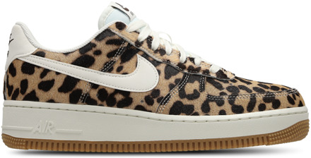 Nike Air Force Sneakers Dames - Bruin - Maat 38 - Leer Brown