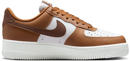 Nike Air Force Sneakers Dames - Bruin - Maat 40.5 - Mesh/Synthetisch Brown