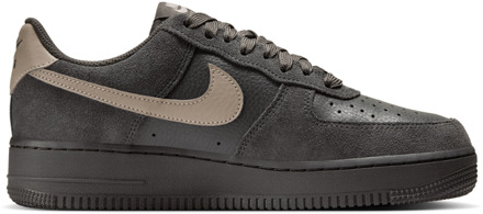 Nike Air Force Sneakers Dames - Grijs - Maat 39 - Leer, Textil Grey