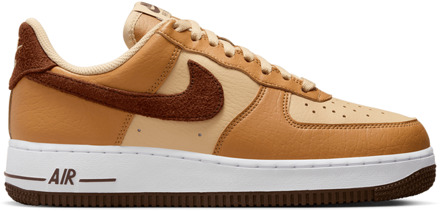 Nike Air Force Sneakers Dames - Tarwe - Maat 36 - Leer Wheat