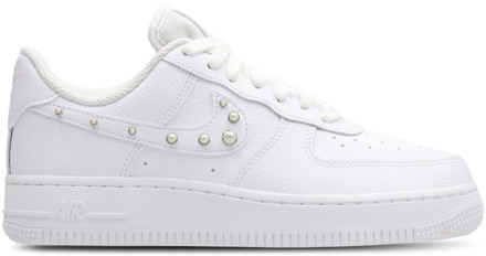 Nike Air Force Sneakers Dames - Wit - Maat 37.5 - Leer White