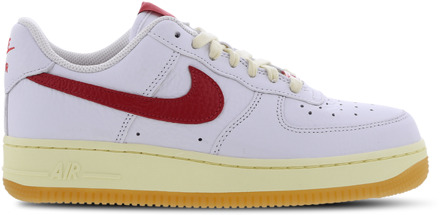 Nike Air Force Sneakers Dames - Wit - Maat 40 - Leer, Textil White