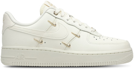 Nike Air Force Sneakers Dames - Wit - Maat 40 - Leer, Textil White