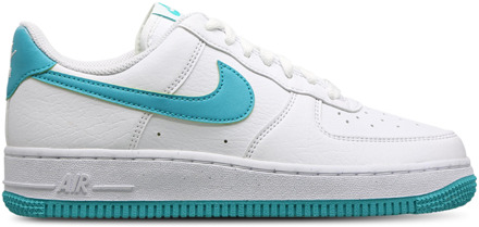 Nike Air Force Sneakers Dames - Wit - Maat 41 - Leer, Textil White