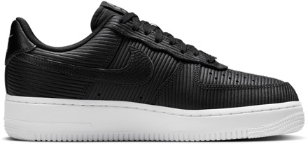 Nike Air Force Sneakers Dames - Zwart - Maat 37.5 - Mesh/Synthetisch Black