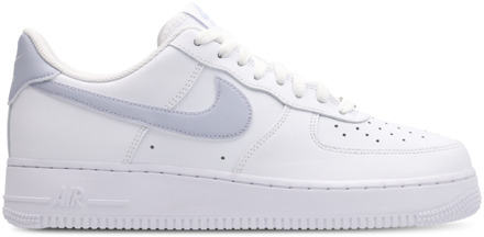 Nike Air Force Sneakers Heren - Blauw - Maat 40 - Leer Blue