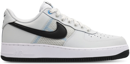 Nike Air Force Sneakers Heren - Blauw - Maat 43 - Leer Blue