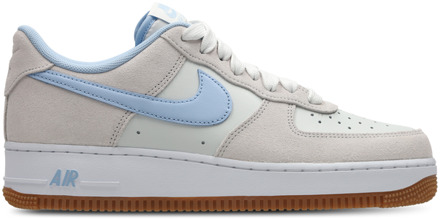 Nike Air Force Sneakers Heren - Grijs - Maat 40.5 - Leer Grey